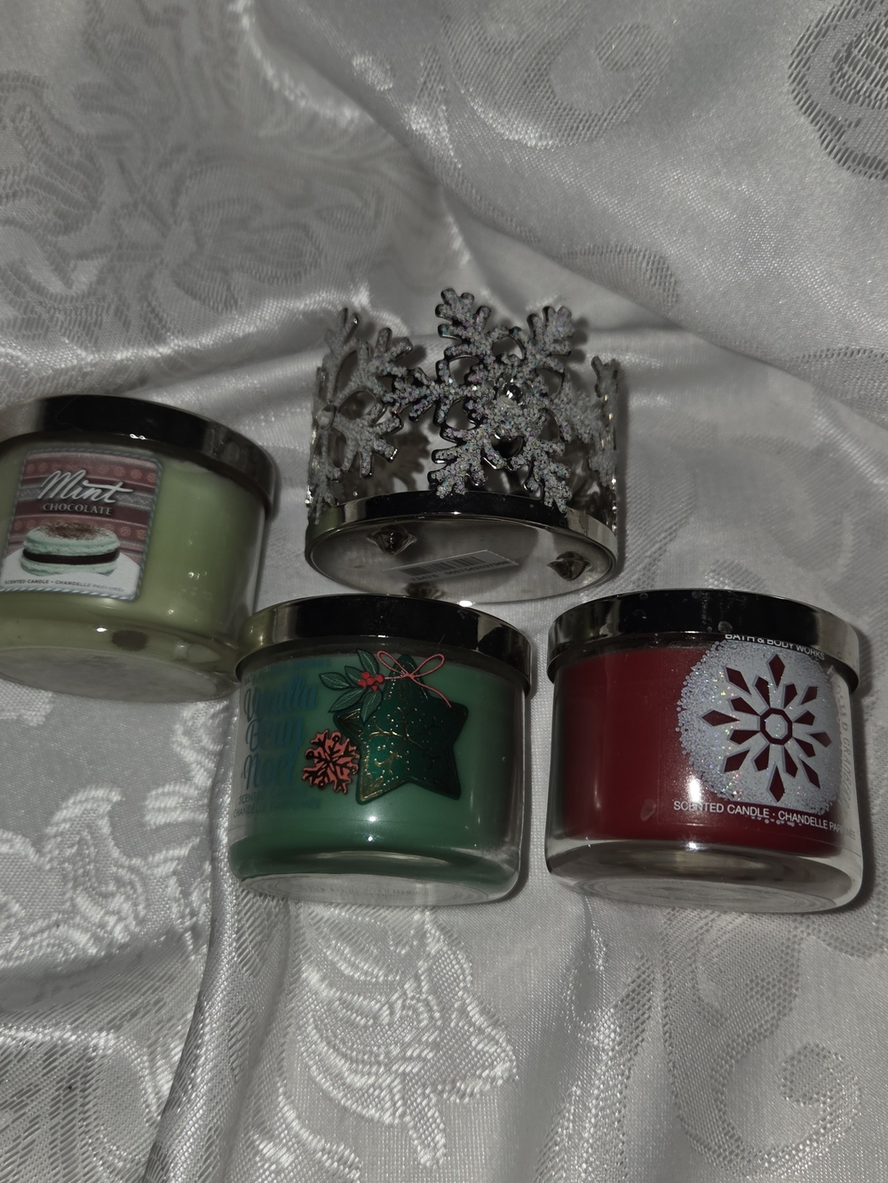 Bath & Body Works Mini Jar Candle (Set) With Holder - Picture 2 of 4